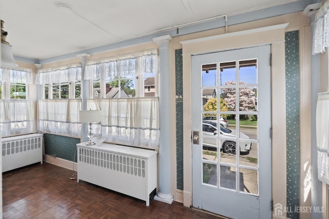 22 Booream Ave, Milltown, NJ 08850 - interior space featuring radiator heating unit and plenty of natural light