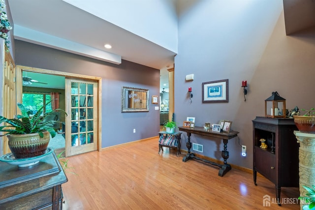 28 Sugarbush Rd, Howell, NJ 07731 - office area featuring wood finished floors and baseboards