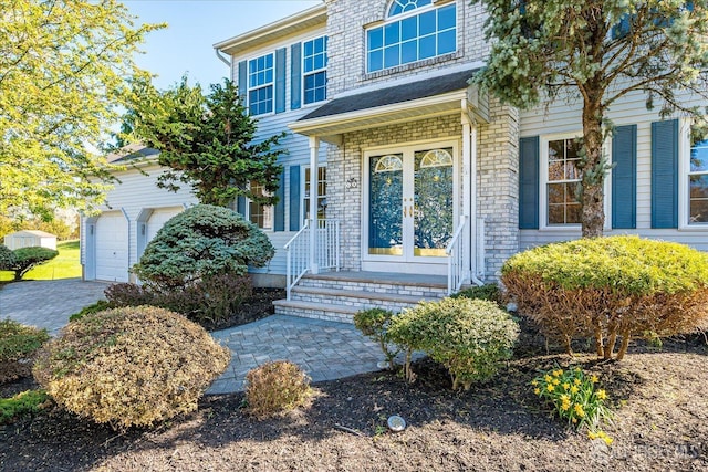 12 Carriage Dr, Piscataway, NJ 08854 - property entrance with french doors