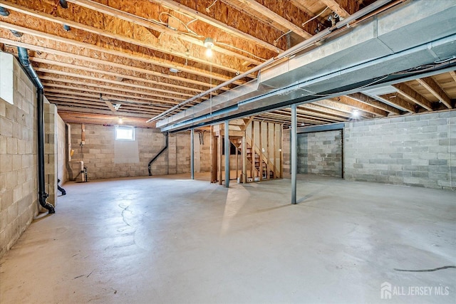 12 Carriage Dr, Piscataway, NJ 08854 - basement featuring stairway