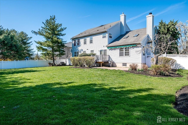 12 Carriage Dr, Piscataway, NJ 08854 - back of property featuring a chimney