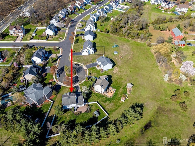 12 Carriage Dr, Piscataway, NJ 08854 - aerial view of property's location with nearby suburban area