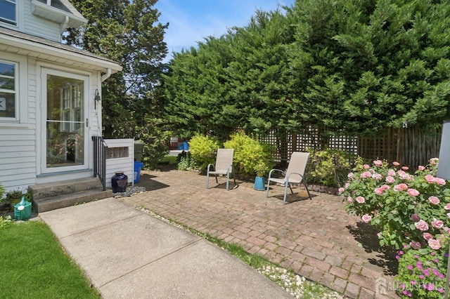 84 N Main St N, Cranbury, NJ 08512 - view of patio featuring entry steps