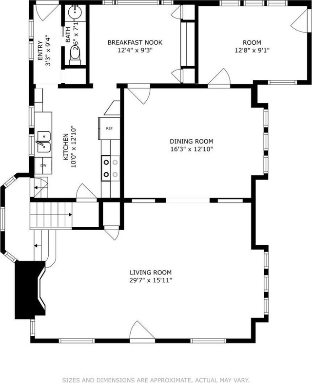 84 N Main St N, Cranbury, NJ 08512 - view of room layout
