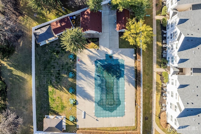 drone / aerial view