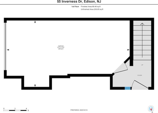 view of layout