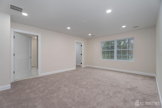 237 Varsity Ave, West Windsor, NJ 08540 - empty room with carpet flooring and recessed lighting