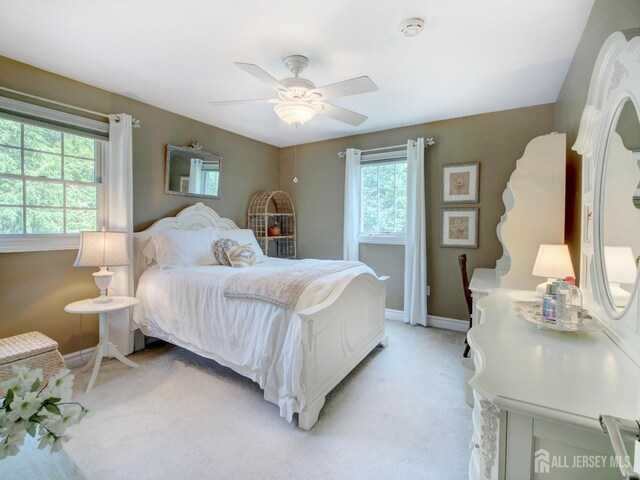 7 Willis Ct, East Brunswick, NJ 08816 - bedroom with light colored carpet and ceiling fan
