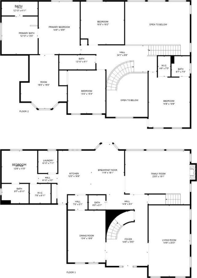 floor plan / room layout