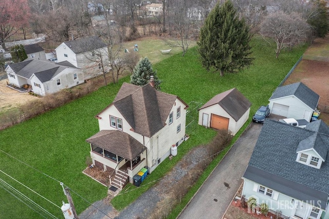 186 Brahma Ave, Bridgewater, NJ 08807 - aerial perspective of suburban area