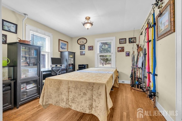 186 Brahma Ave, Bridgewater, NJ 08807 - bedroom with light wood finished floors and baseboards