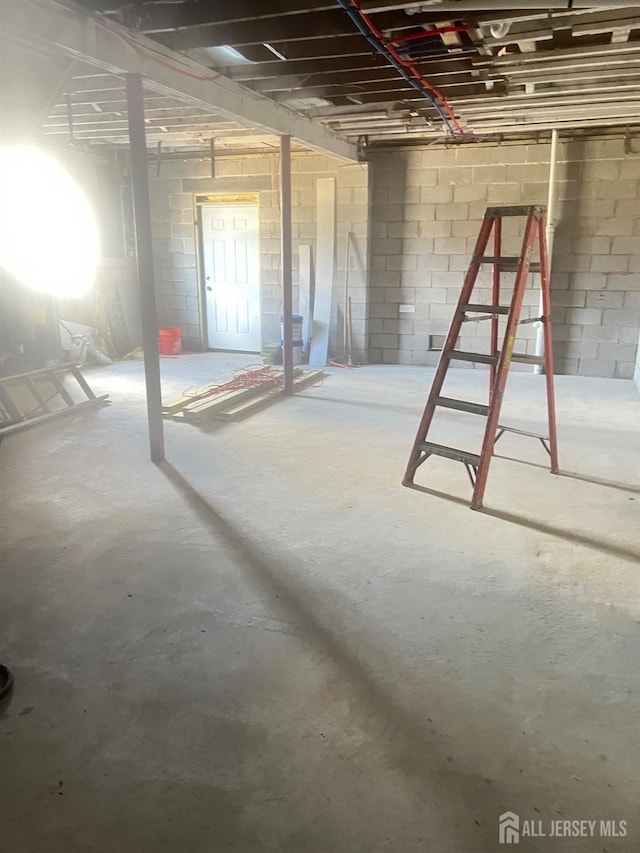 212 Huff Ave, Manville, NJ 08835 - view of unfinished basement