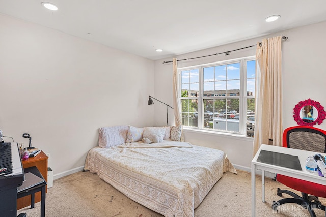36 Andrews Way, Piscataway, NJ 08854 - carpeted bedroom featuring recessed lighting