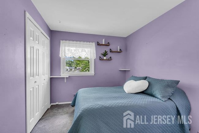 3 Topaz Ln, Iselin, NJ 08830 - carpeted bedroom featuring a closet and baseboards