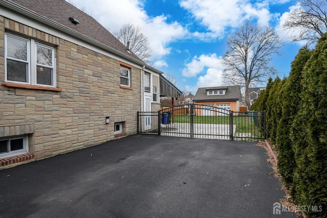 1156 Kline Pl, Rahway, NJ 07065 - gate with an outdoor structure