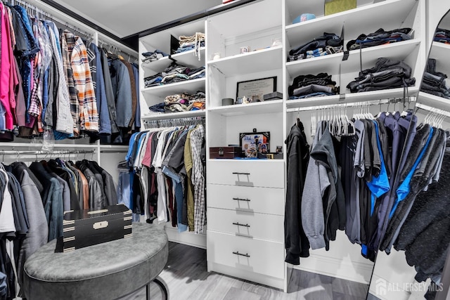 131-B Dutch Rd, East Brunswick, NJ 08816 - spacious closet with wood finished floors