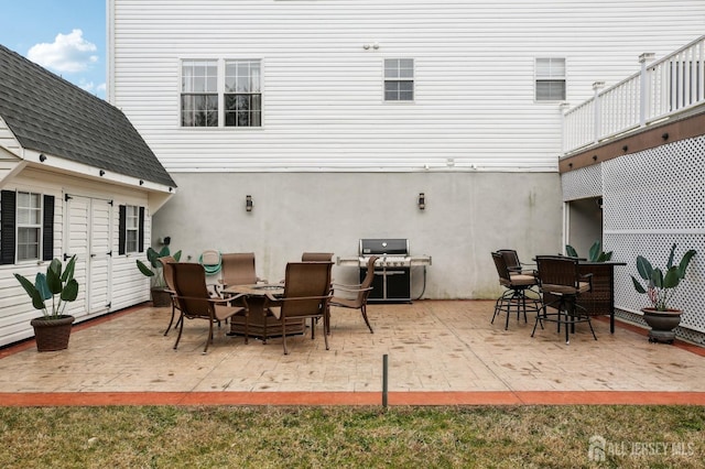 415 Lorillard Ave, Union Beach, NJ 07735 - view of patio / terrace with an outdoor fire pit and grilling area