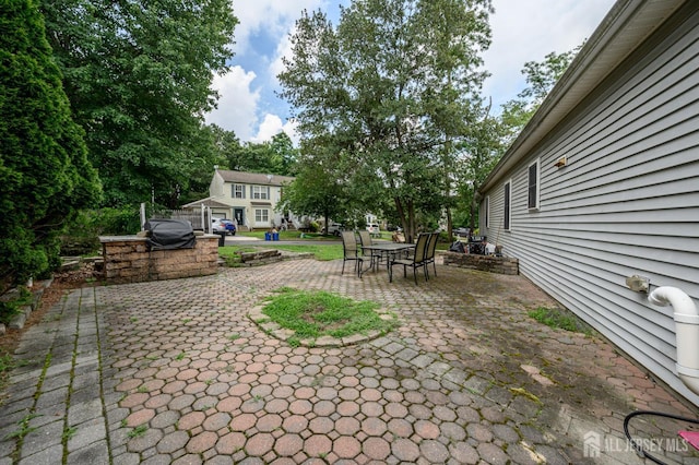 17 Duane St, Jamesburg, NJ 08831 - view of patio featuring outdoor dining area