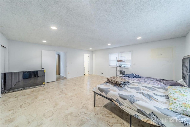 36 Henry St, Edison, NJ 08820 - bedroom with recessed lighting and a textured ceiling