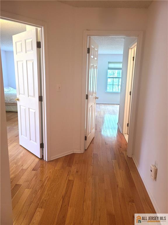 297 Prestwick Way Unit 297, Edison, NJ 08820 - corridor featuring light wood-type flooring and baseboards