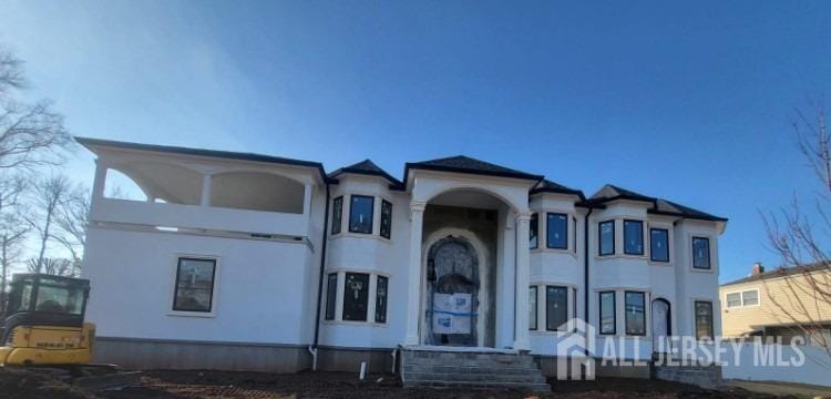 2 Frost Ave W, Edison, NJ 08820 - view of front of home featuring stucco siding