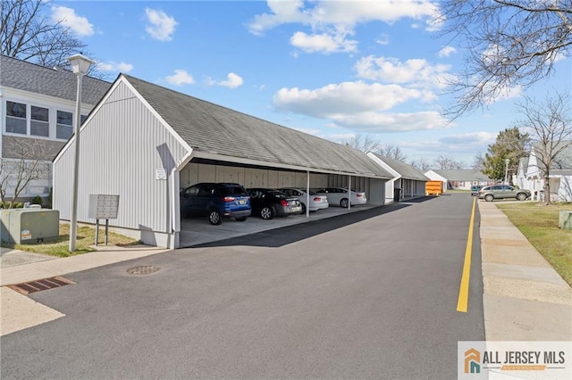 479 Newport Way, Monroe, NJ 08831 - view of asphalt road with street lighting