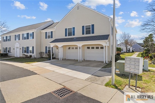 479 Newport Way, Monroe, NJ 08831 - view of front of house with concrete driveway and an attached garage