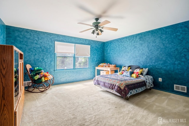 20 Buffalo Run, East Brunswick, NJ 08816 - carpeted bedroom featuring a ceiling fan