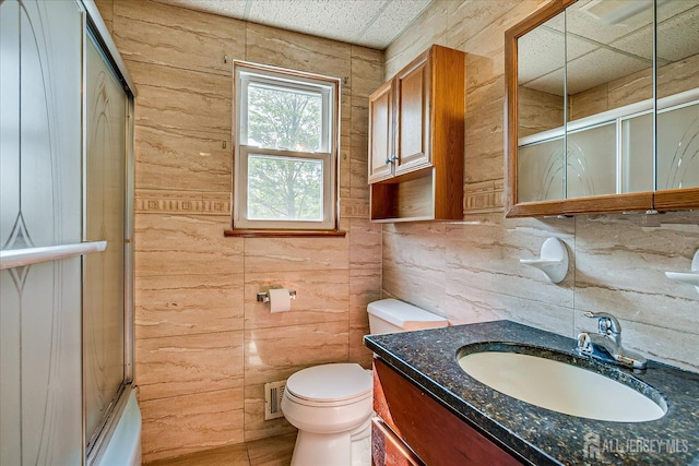 14 Mcginnis Rd, Edison, NJ 08817 - full bath with vanity and wood walls