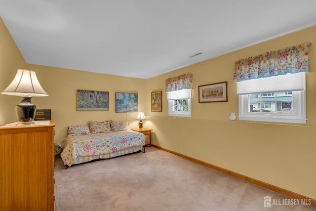 423 Brentwood Dr, Piscataway, NJ 08854 - carpeted bedroom featuring baseboards