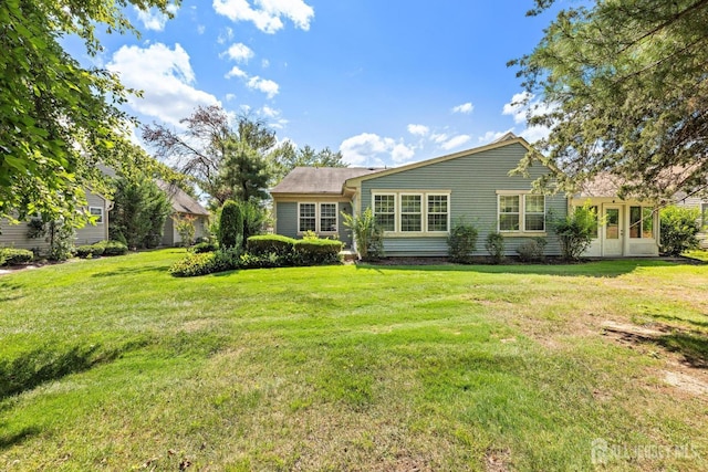 15-A Betsy Ross Dr, Monroe, NJ 08831 - back of house featuring a yard