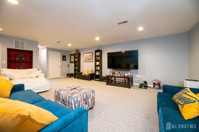 4 Linda Ct, Old Bridge, NJ 08879 - carpeted living area with recessed lighting