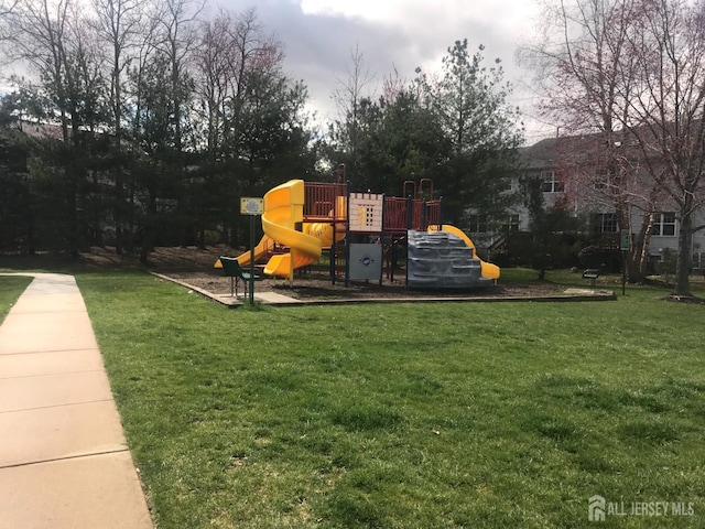 4 Linda Ct, Old Bridge, NJ 08879 - community jungle gym featuring a yard