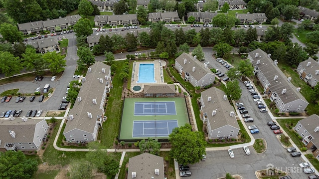 8113 Tamarron Dr, Plainsboro, NJ 08536 - view of property location with nearby suburban area and a pool