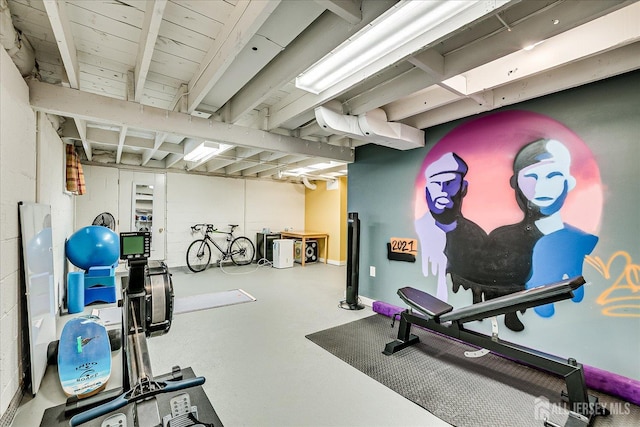 61 Thomas St, Metuchen, NJ 08840 - view of exercise area