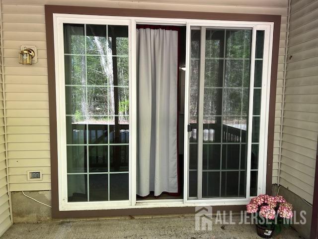5151 Beech Ct, South Brunswick, NJ 08852 - entryway featuring wooden walls