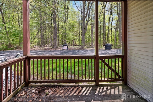 5151 Beech Ct, South Brunswick, NJ 08852 - view of wooden deck