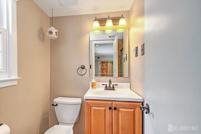 7 Mill Rd, Jamesburg, NJ 08831 - half bathroom with toilet and vanity