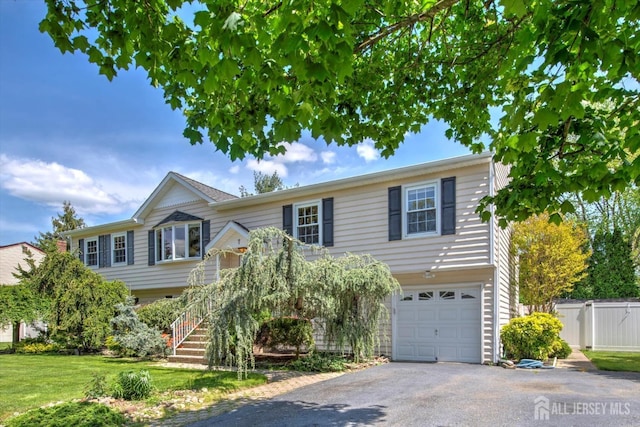 7 Mill Rd, Jamesburg, NJ 08831 - split foyer home with a garage and driveway