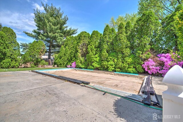 7 Mill Rd, Jamesburg, NJ 08831 - view of pool with a bocce ball area