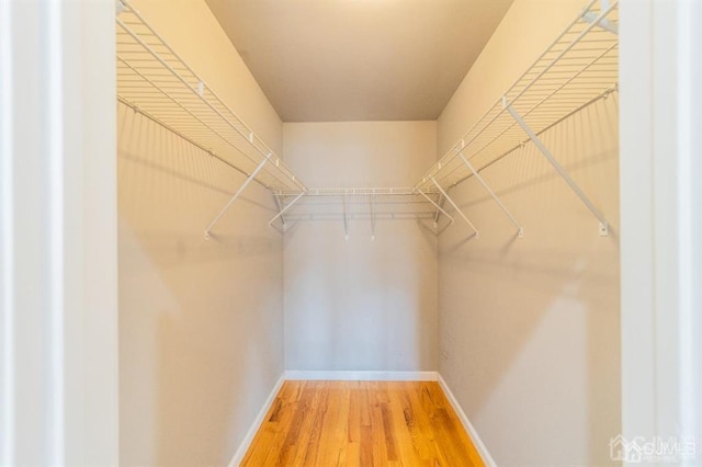 58 S Whittier St, Carteret, NJ 07008 - walk in closet featuring light wood-style flooring