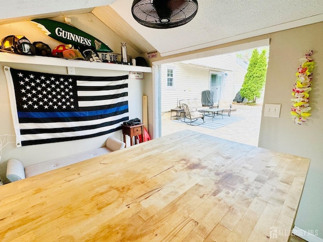 view of patio / terrace with a ceiling fan