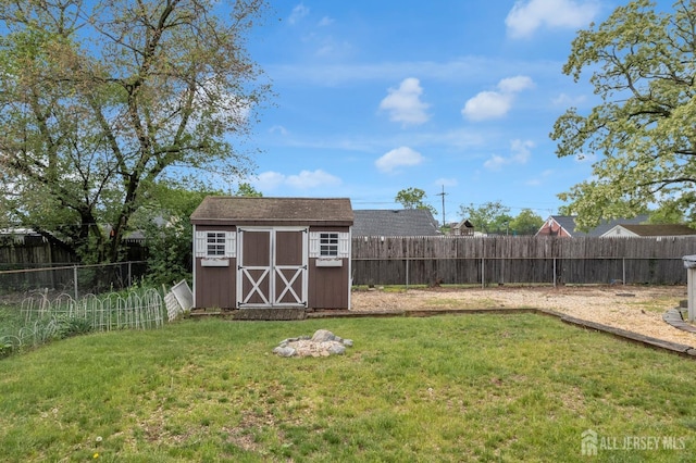 49 Charles Ter, Piscataway, NJ 08854 - fenced backyard with a storage unit