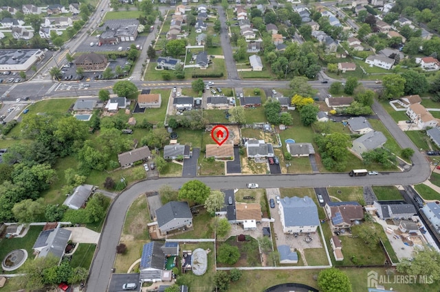 49 Charles Ter, Piscataway, NJ 08854 - aerial view of property and surrounding area with nearby suburban area