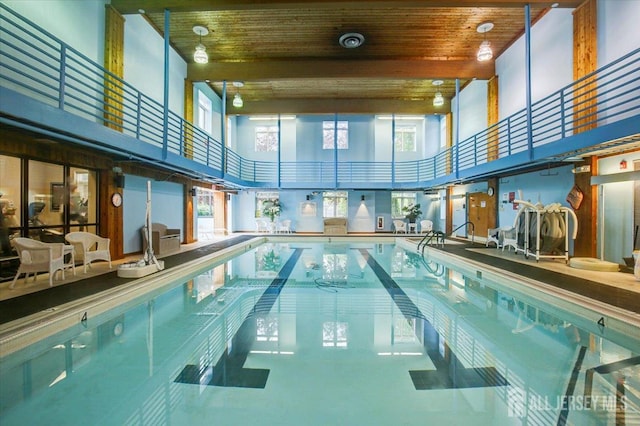 35 Brighton Ct, Monroe, NJ 08831 - view of indoor pool