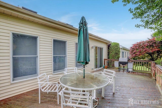 35 Brighton Ct, Monroe, NJ 08831 - deck with outdoor dining space