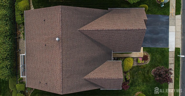 aerial view of property's location