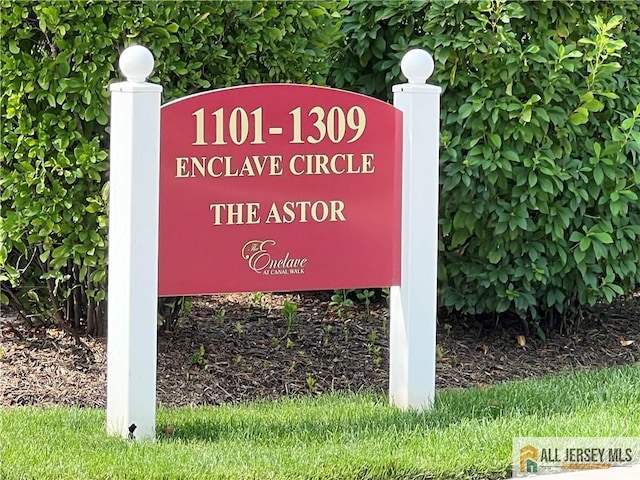 1109 Enclave Cir, Franklin, NJ 08873 - view of community / neighborhood sign