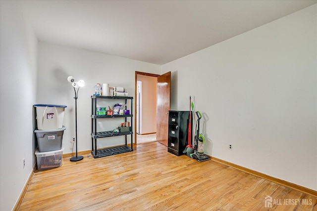 50 Lilac St, Edison, NJ 08817 - miscellaneous room featuring wood finished floors and baseboards
