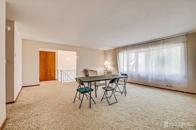 50 Lilac St, Edison, NJ 08817 - dining room with carpet and baseboards